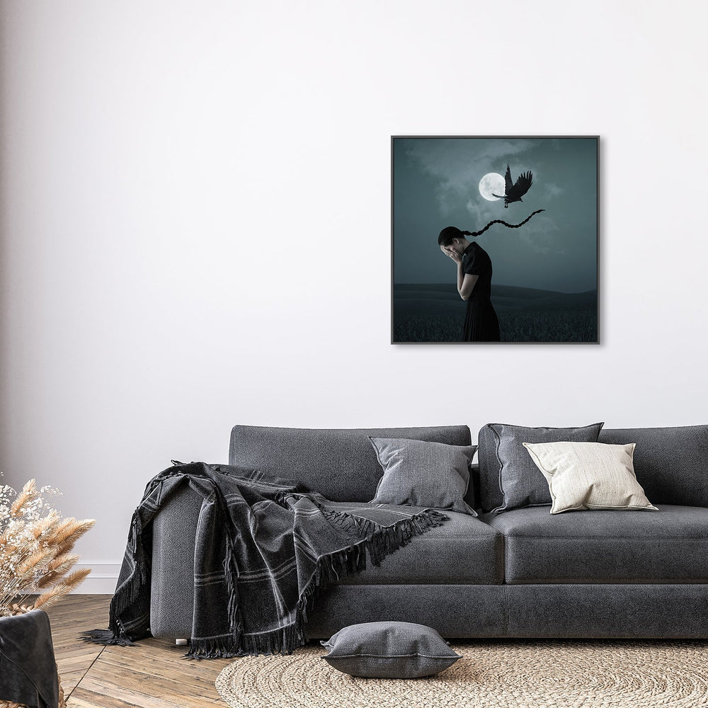 wall-art-print-canvas-poster-framed-When I Miss You, By Hardibudi-by-Plus X Studio-Gioia Wall Art