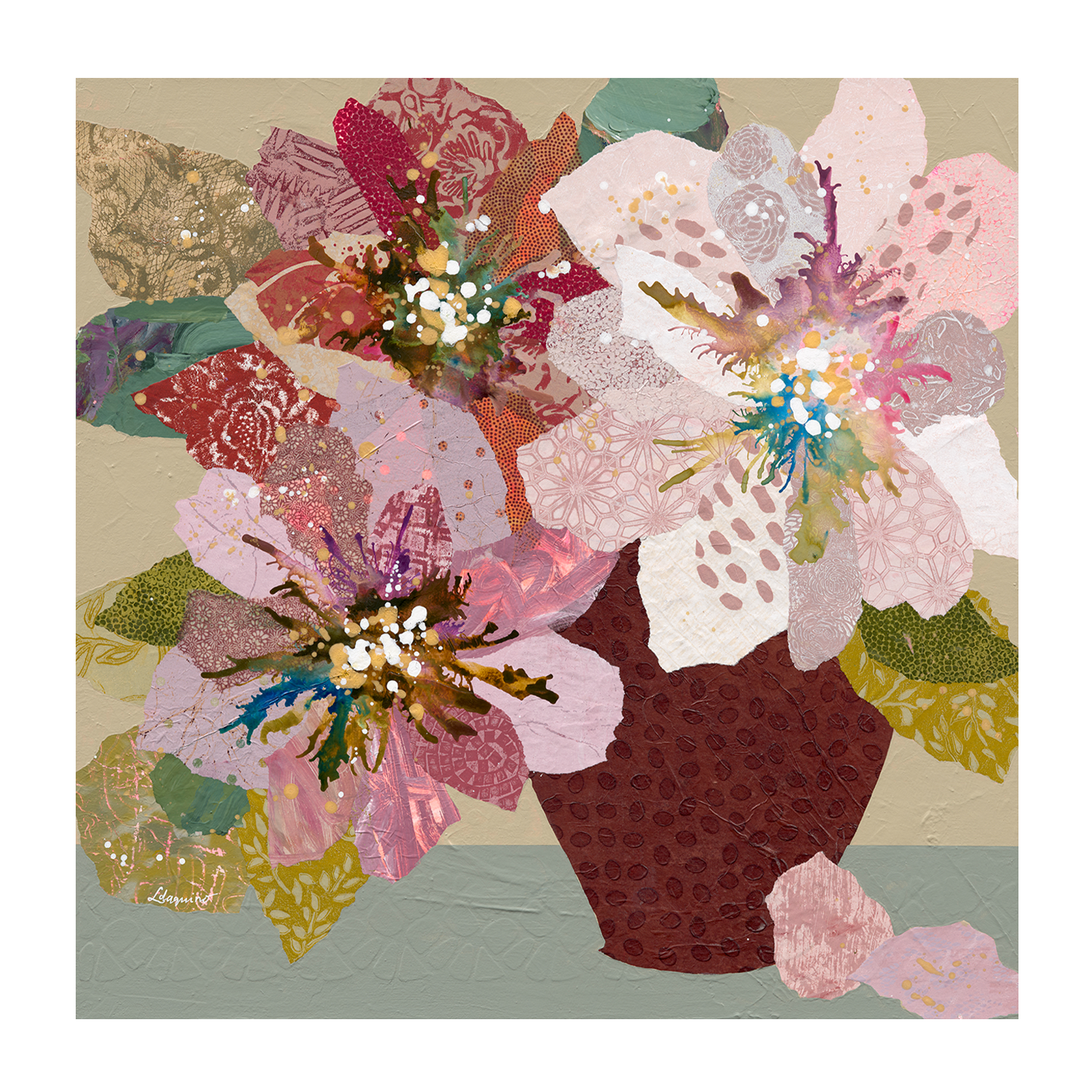 wall-art-print-canvas-poster-framed-When You Smile Like That & Daisy Jane, Set Of 2 , By Leanne Daquino-9