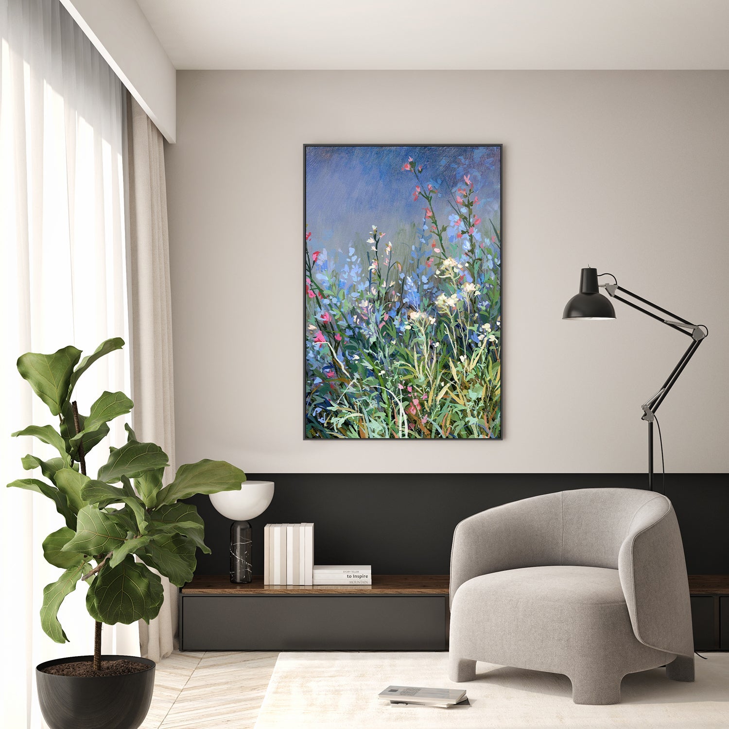 wall-art-print-canvas-poster-framed-When You're Lonely-7