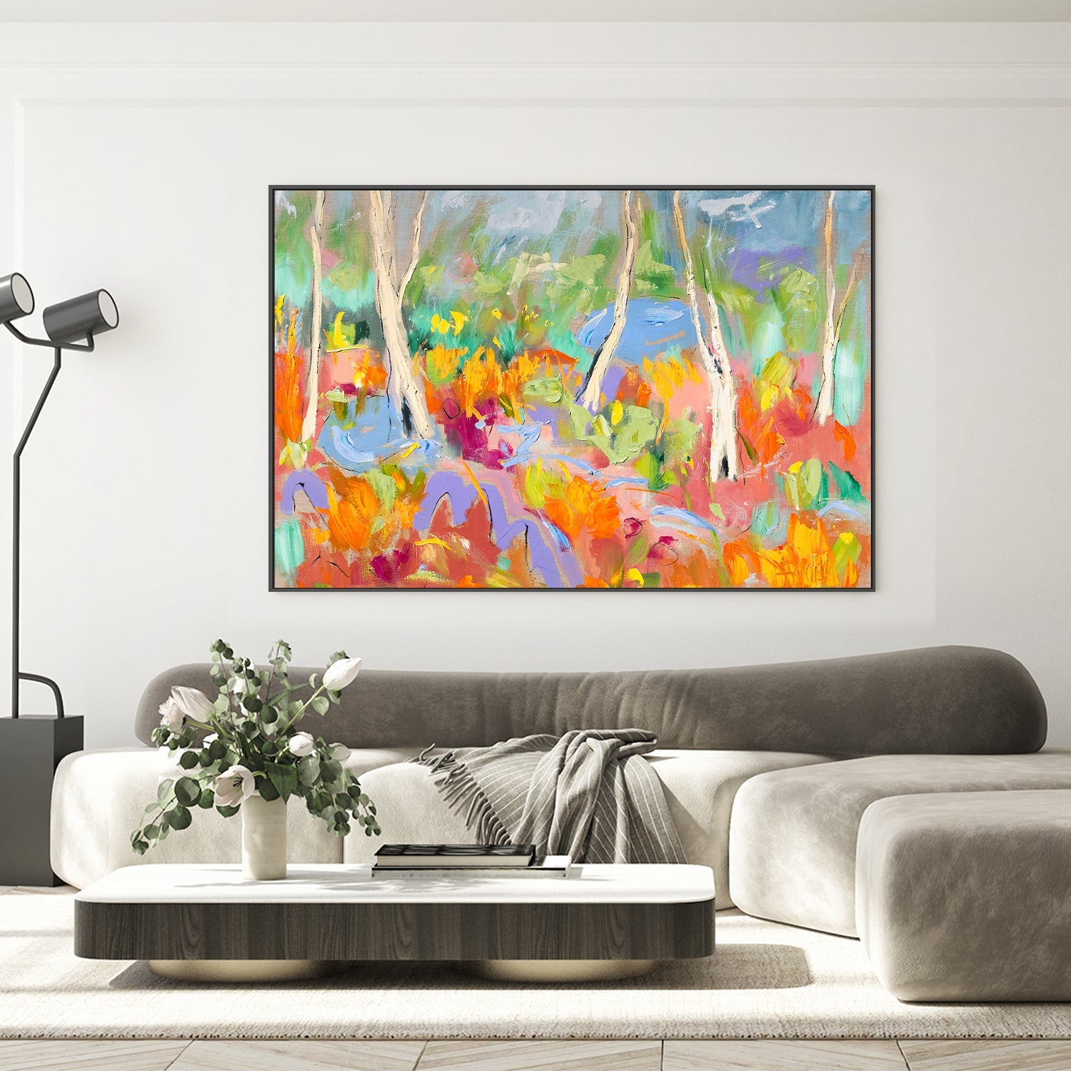 wall-art-print-canvas-poster-framed-Where the Birches Dance-9