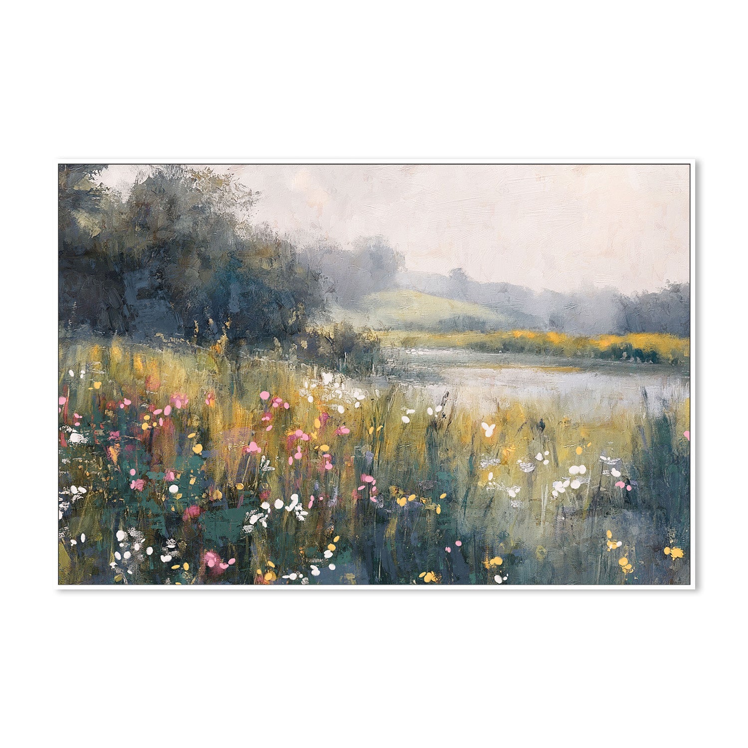 wall-art-print-canvas-poster-framed-Where the River Runs, Style A-5
