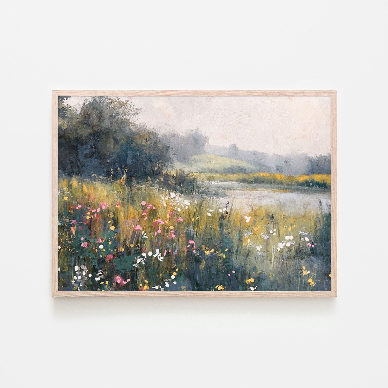 wall-art-print-canvas-poster-framed-Where the River Runs, Style A-6