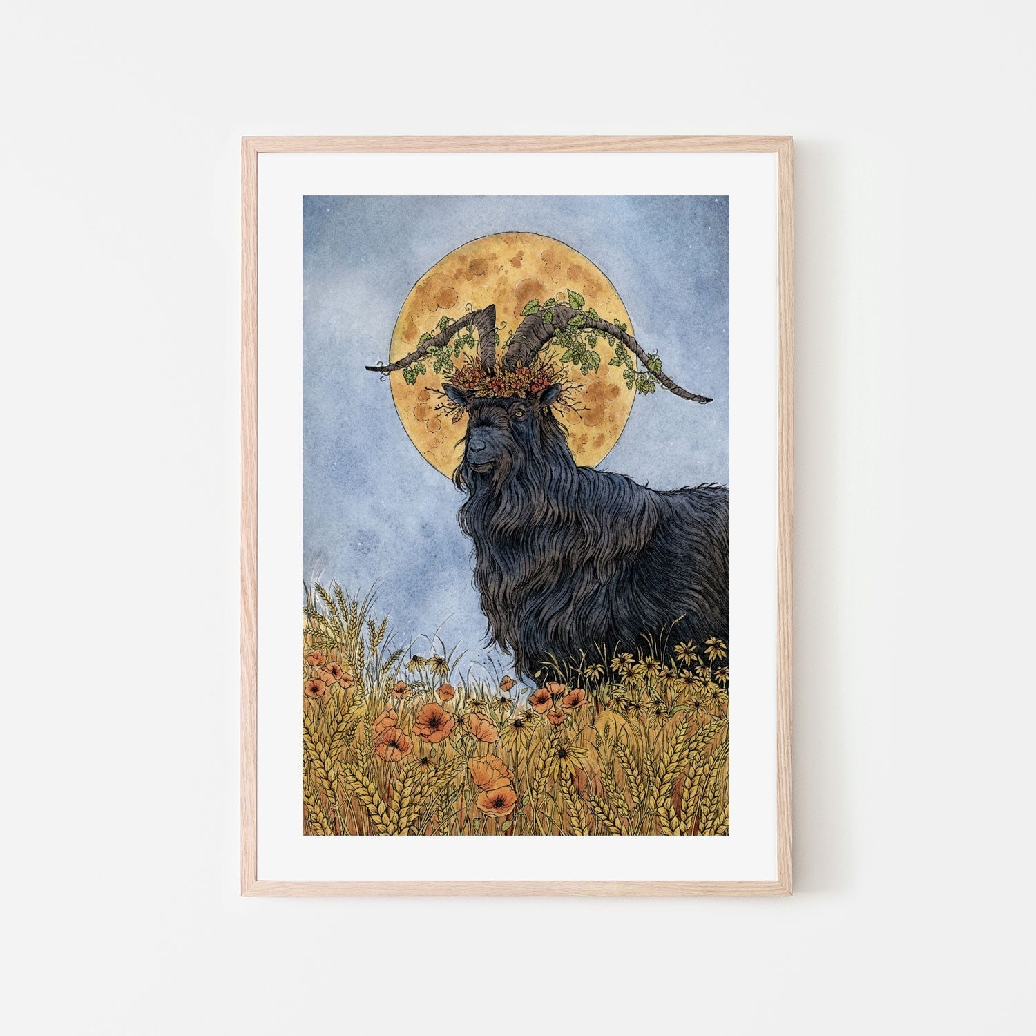 wall-art-print-canvas-poster-framed-Where The Summer Dies, By Lea Chaillaud-GIOIA-WALL-ART