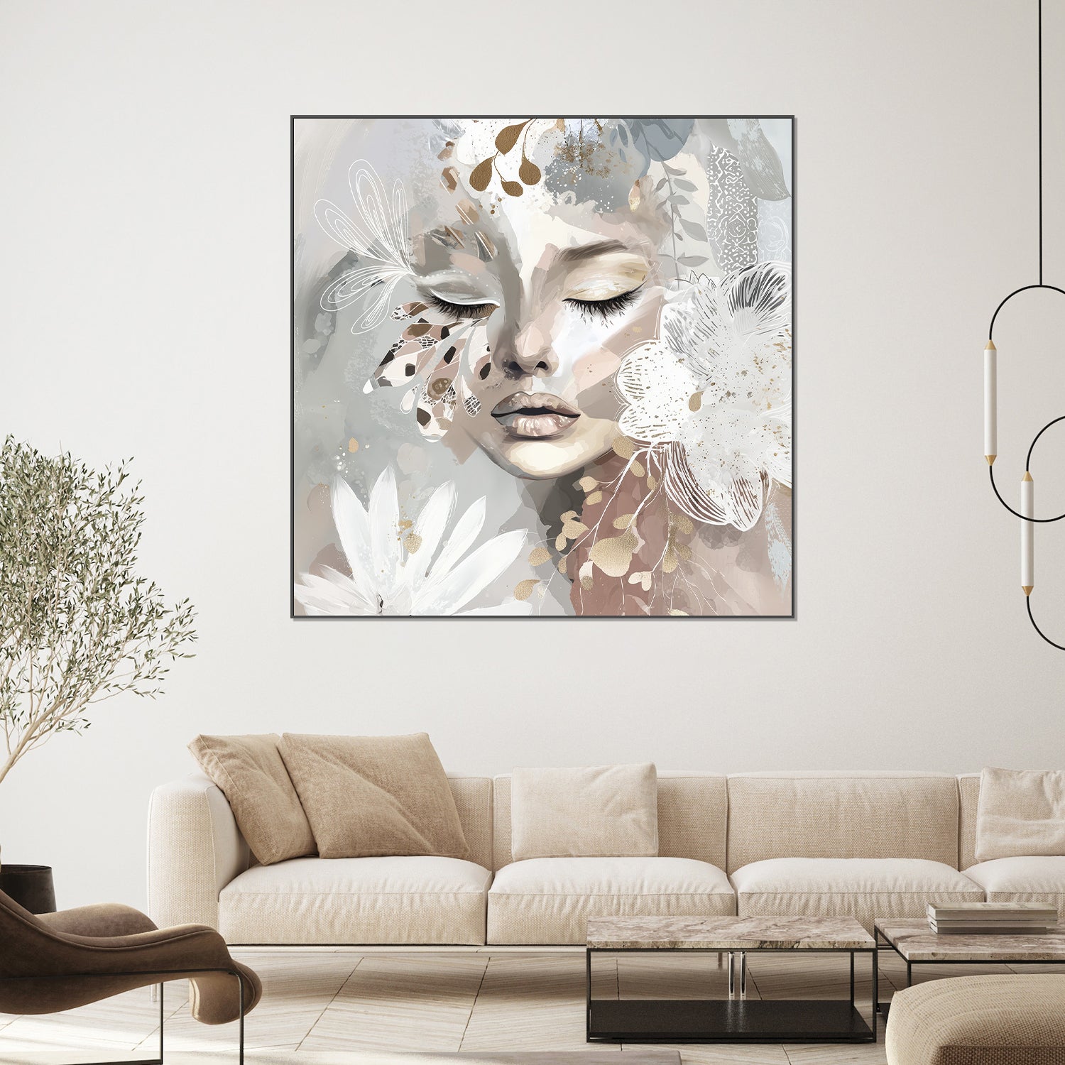 wall-art-print-canvas-poster-framed-Whisper Wing, Style B-2