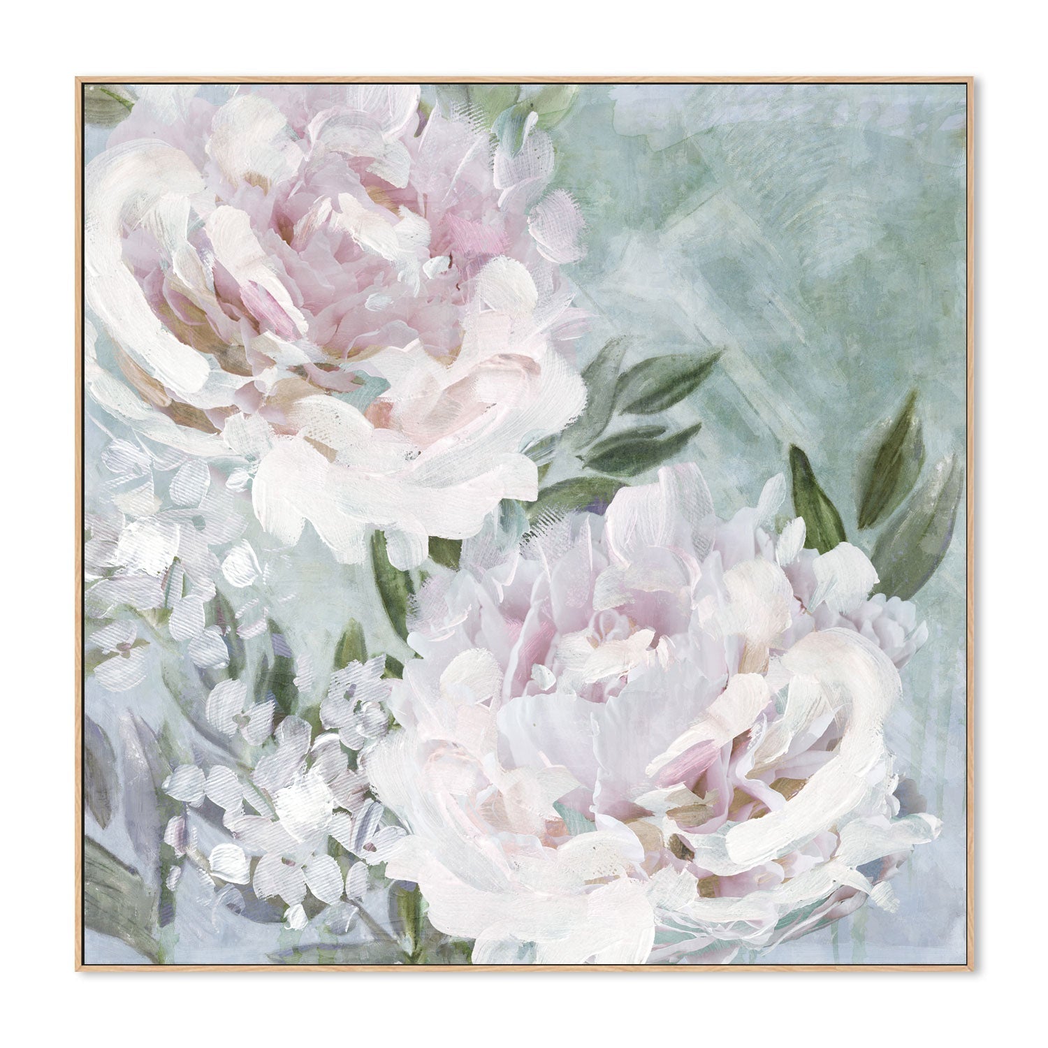 wall-art-print-canvas-poster-framed-Whispering Peonies, Style A , By Nina Blue-4