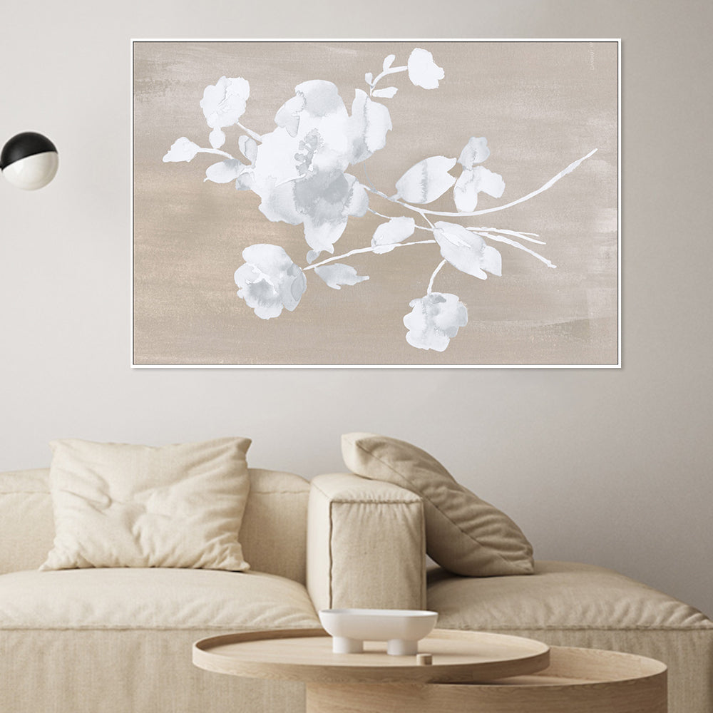 wall-art-print-canvas-poster-framed-White Florals of Summer , By Danhui Nai-2