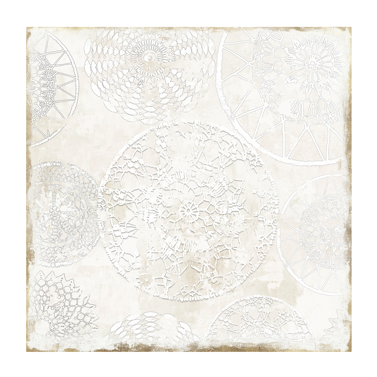 wall-art-print-canvas-poster-framed-White Lace , By Tom Reeves-1