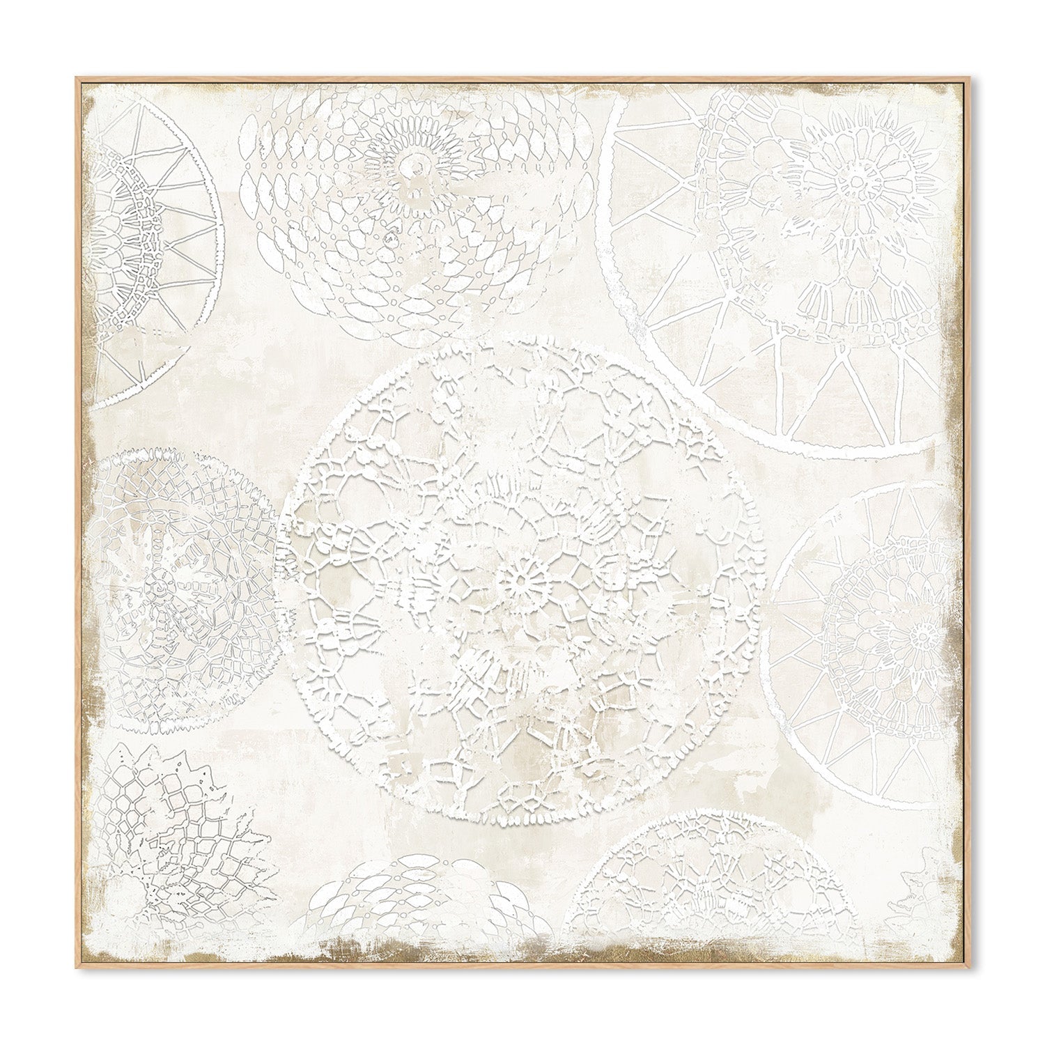 wall-art-print-canvas-poster-framed-White Lace , By Tom Reeves-4