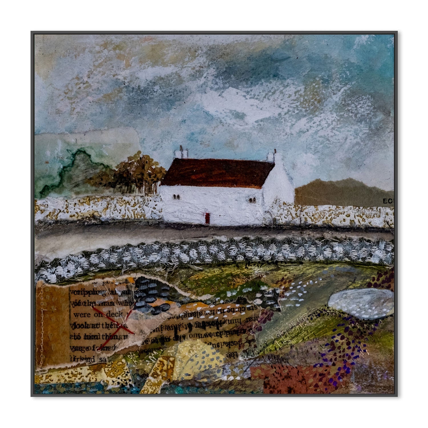 wall-art-print-canvas-poster-framed-Whitewall Cottage-GIOIA-WALL-ART