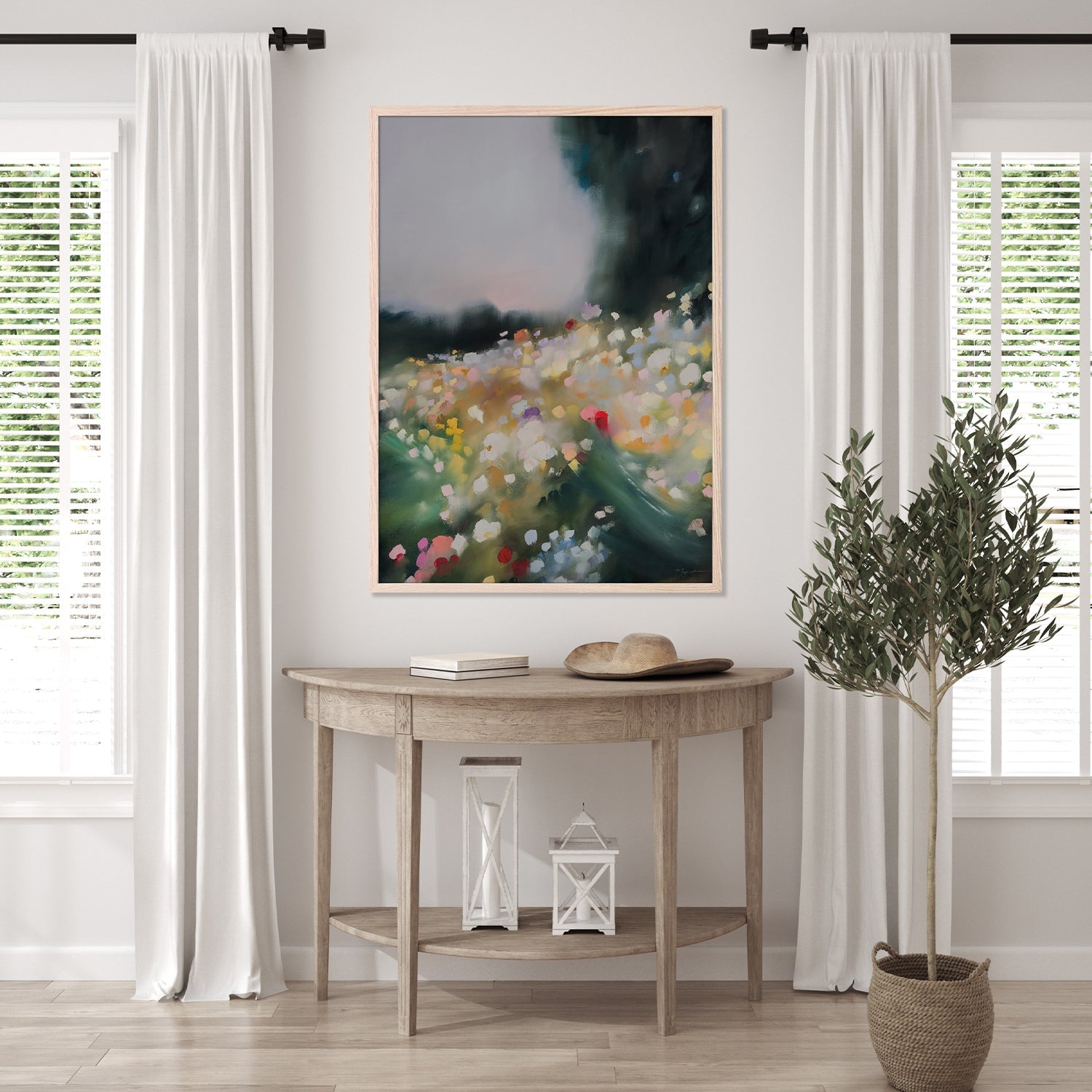 wall-art-print-canvas-poster-framed-Wild Garden-8