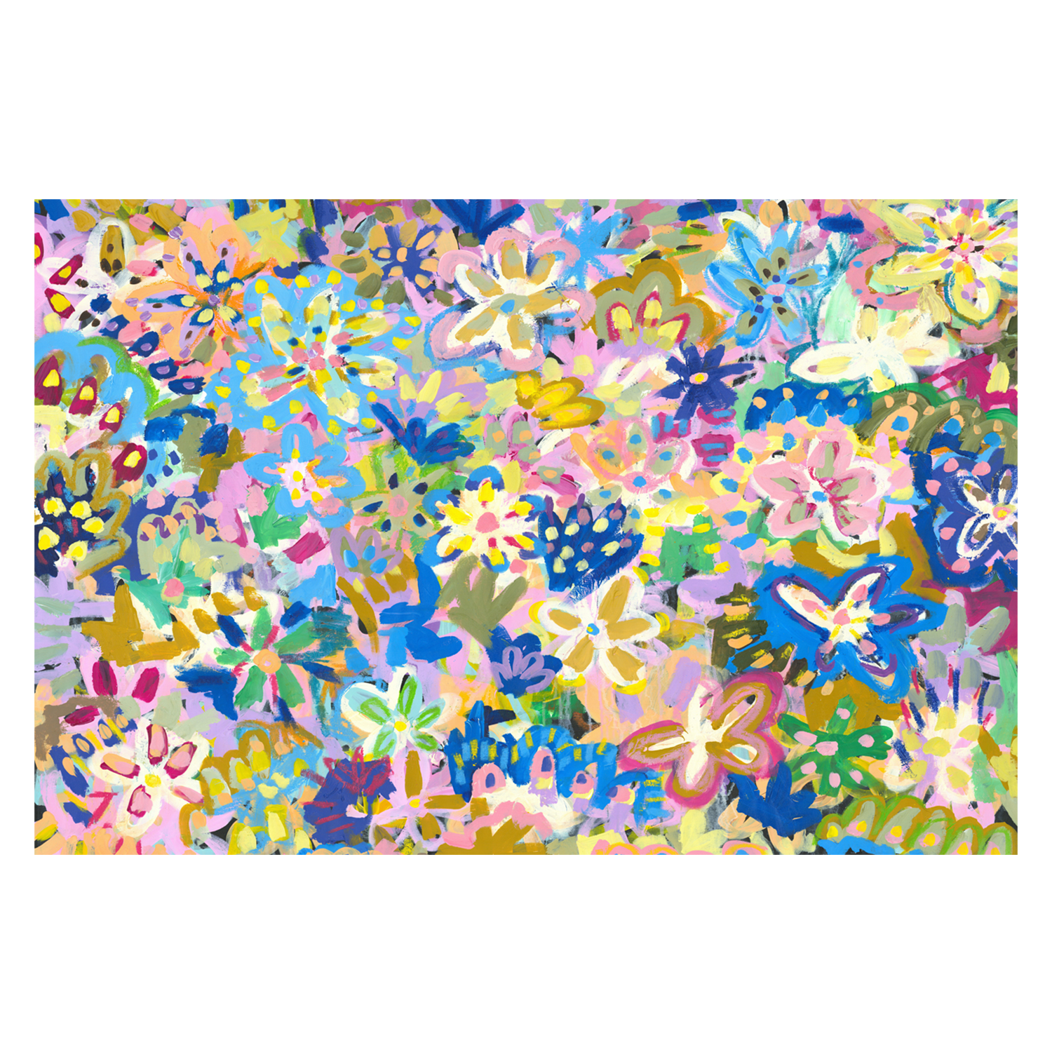 wall-art-print-canvas-poster-framed-Wildflower Heart , By Victoria Corcoran-1