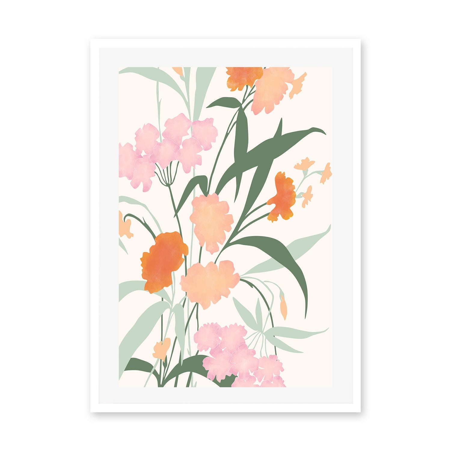 wall-art-print-canvas-poster-framed-Wildflower Whirl, Style A , By Elena Ristova-GIOIA-WALL-ART