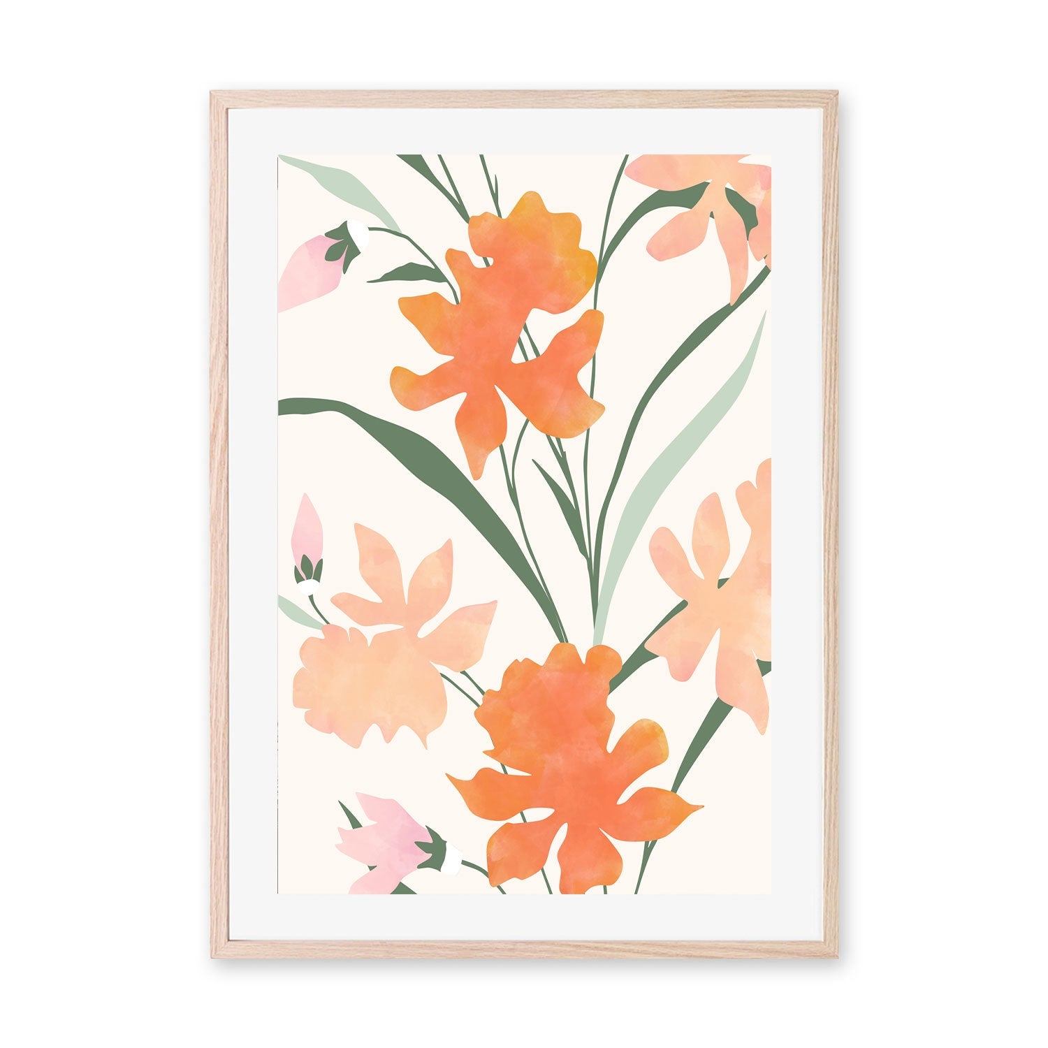 wall-art-print-canvas-poster-framed-Wildflower Whirl, Style B , By Elena Ristova-GIOIA-WALL-ART