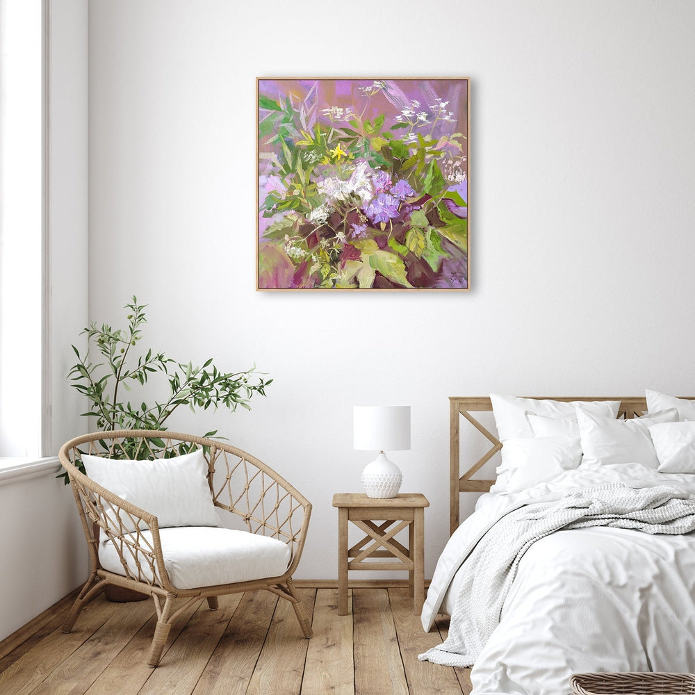 wall-art-print-canvas-poster-framed-Wildflowers-by-Ekaterina Prisich-Gioia Wall Art