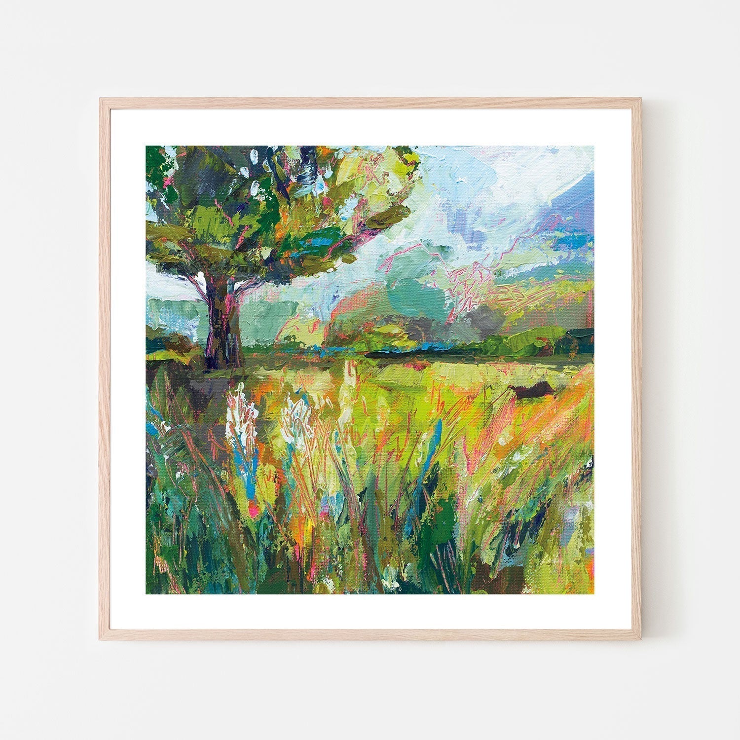 wall-art-print-canvas-poster-framed-Wildflowers-by-Jeanette Vertentes-Gioia Wall Art
