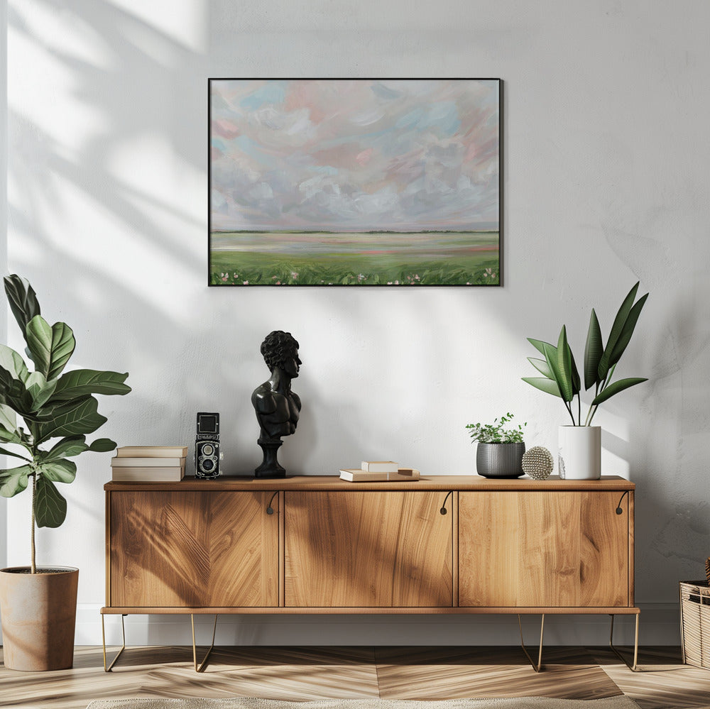wall-art-print-canvas-poster-framed-Wind & Wildflowers , By Nicole Walsh-2