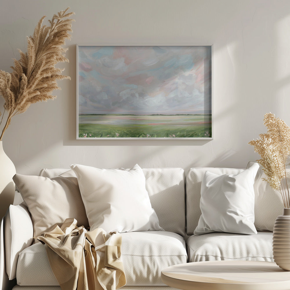 wall-art-print-canvas-poster-framed-Wind & Wildflowers , By Nicole Walsh-5