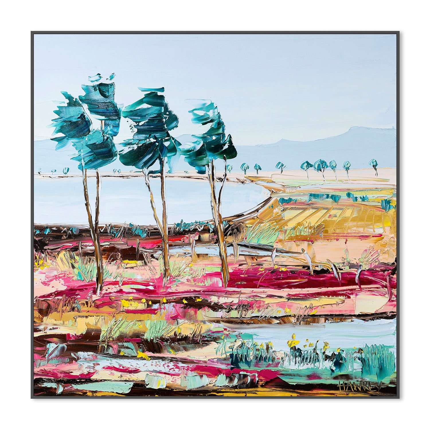 wall-art-print-canvas-poster-framed-Windswept Pastures-3