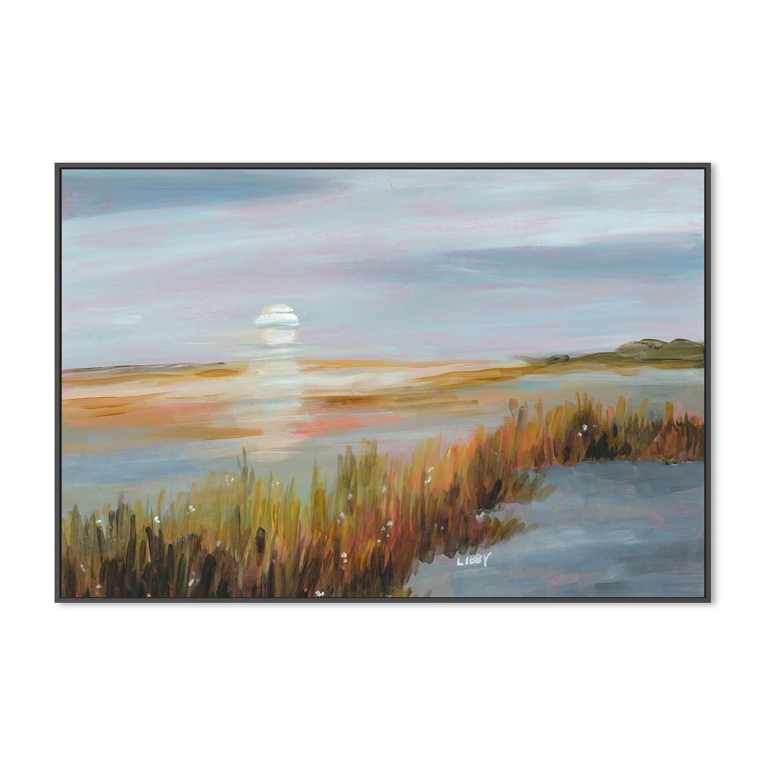 wall-art-print-canvas-poster-framed-Winter Beach , By Libby Anderson-3