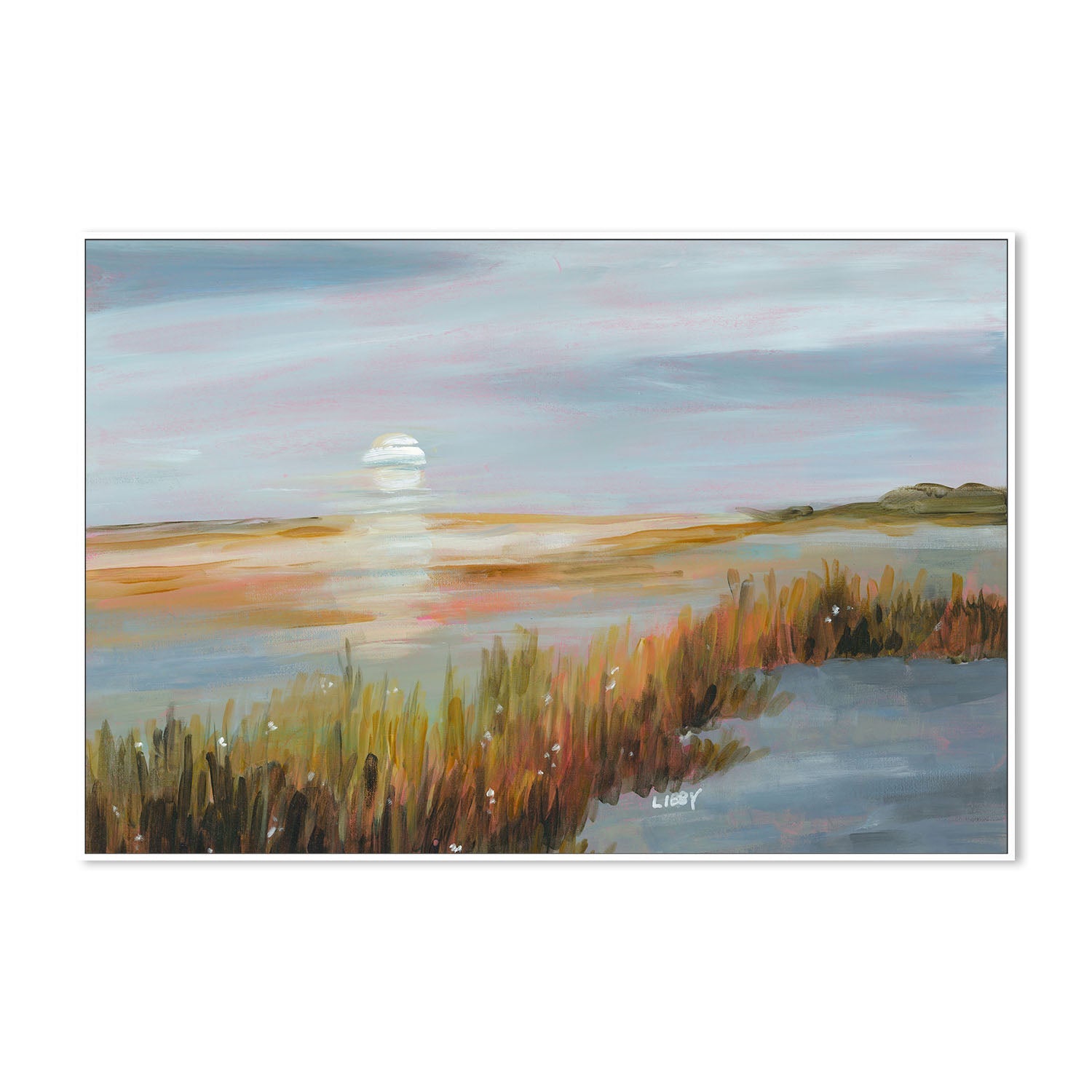 wall-art-print-canvas-poster-framed-Winter Beach , By Libby Anderson-5