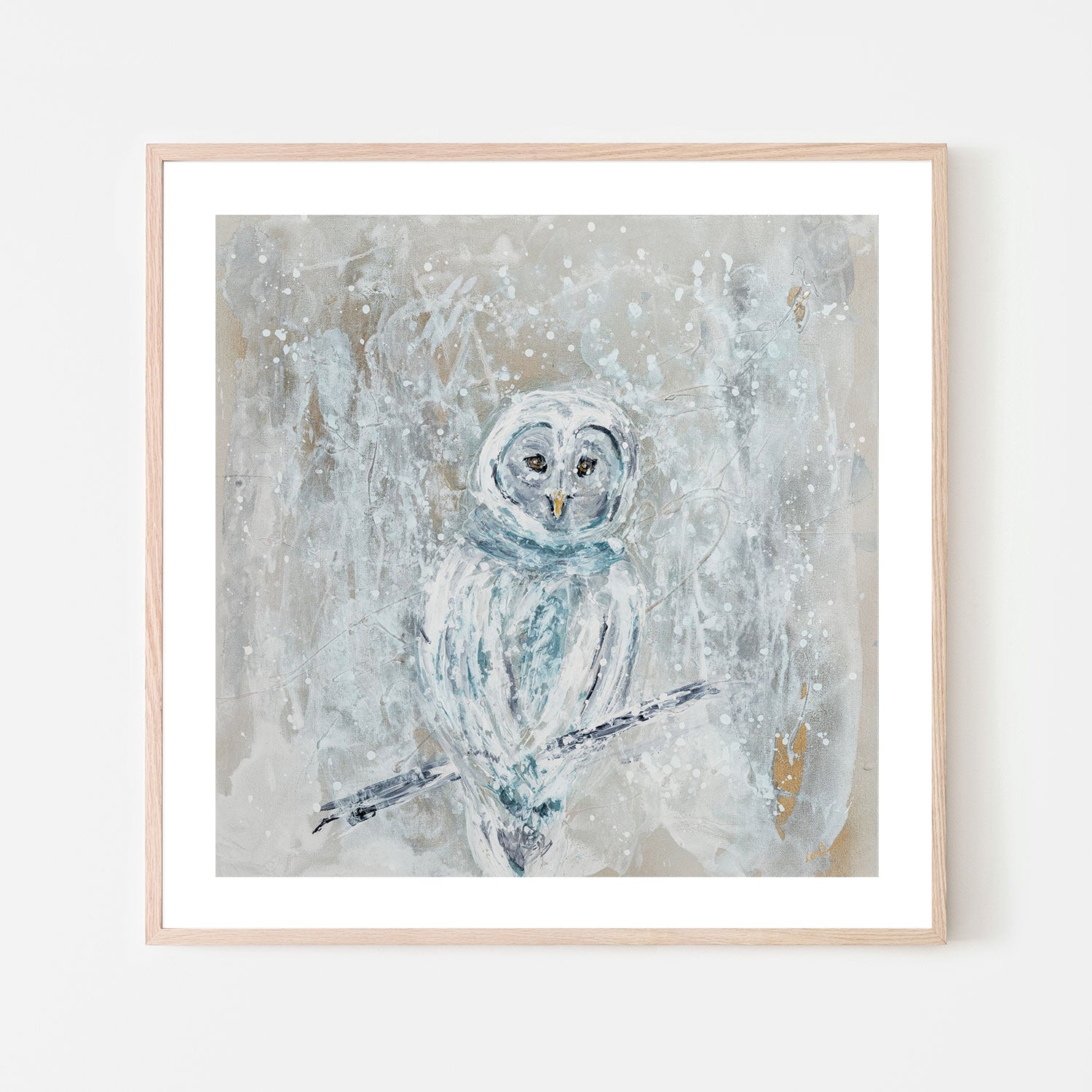 wall-art-print-canvas-poster-framed-Winter Guardian , By Lori Burke-6