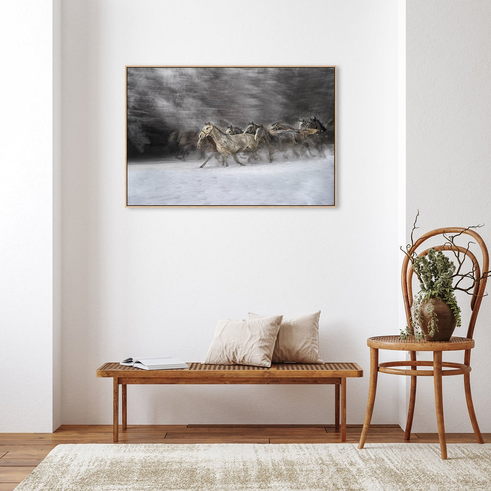 wall-art-print-canvas-poster-framed-Winter Joy, By Milan Malovrh-by-Plus X Studio-Gioia Wall Art
