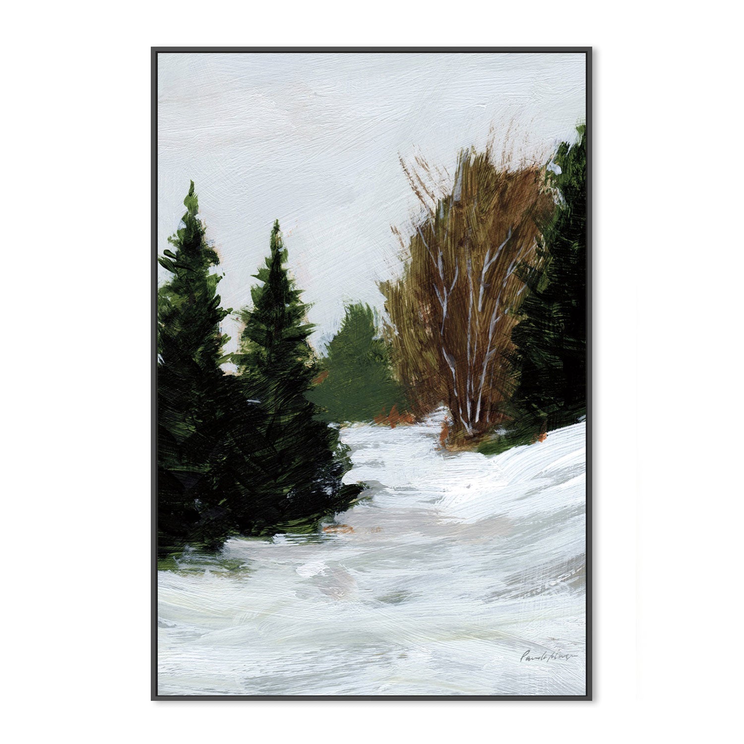 wall-art-print-canvas-poster-framed-Winter on Grand Mesa-by-Pamela Munger-Gioia Wall Art