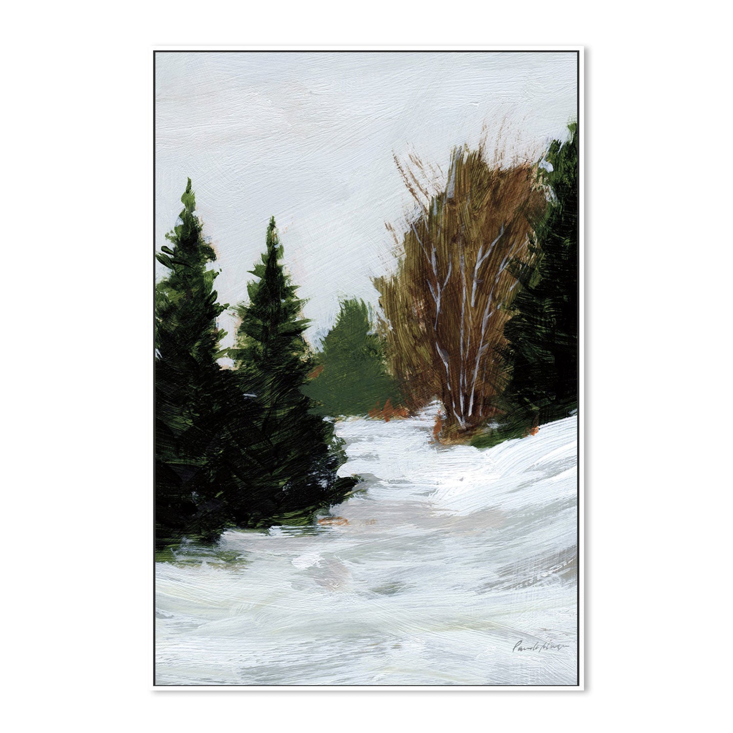 wall-art-print-canvas-poster-framed-Winter on Grand Mesa-by-Pamela Munger-Gioia Wall Art