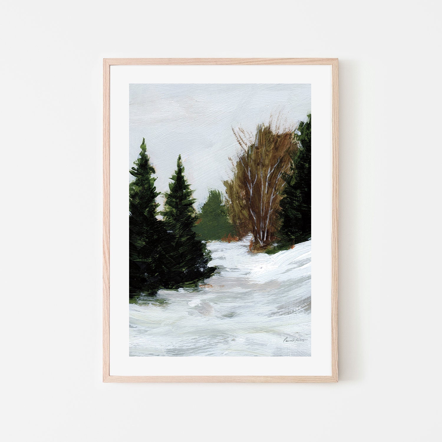 wall-art-print-canvas-poster-framed-Winter on Grand Mesa-by-Pamela Munger-Gioia Wall Art