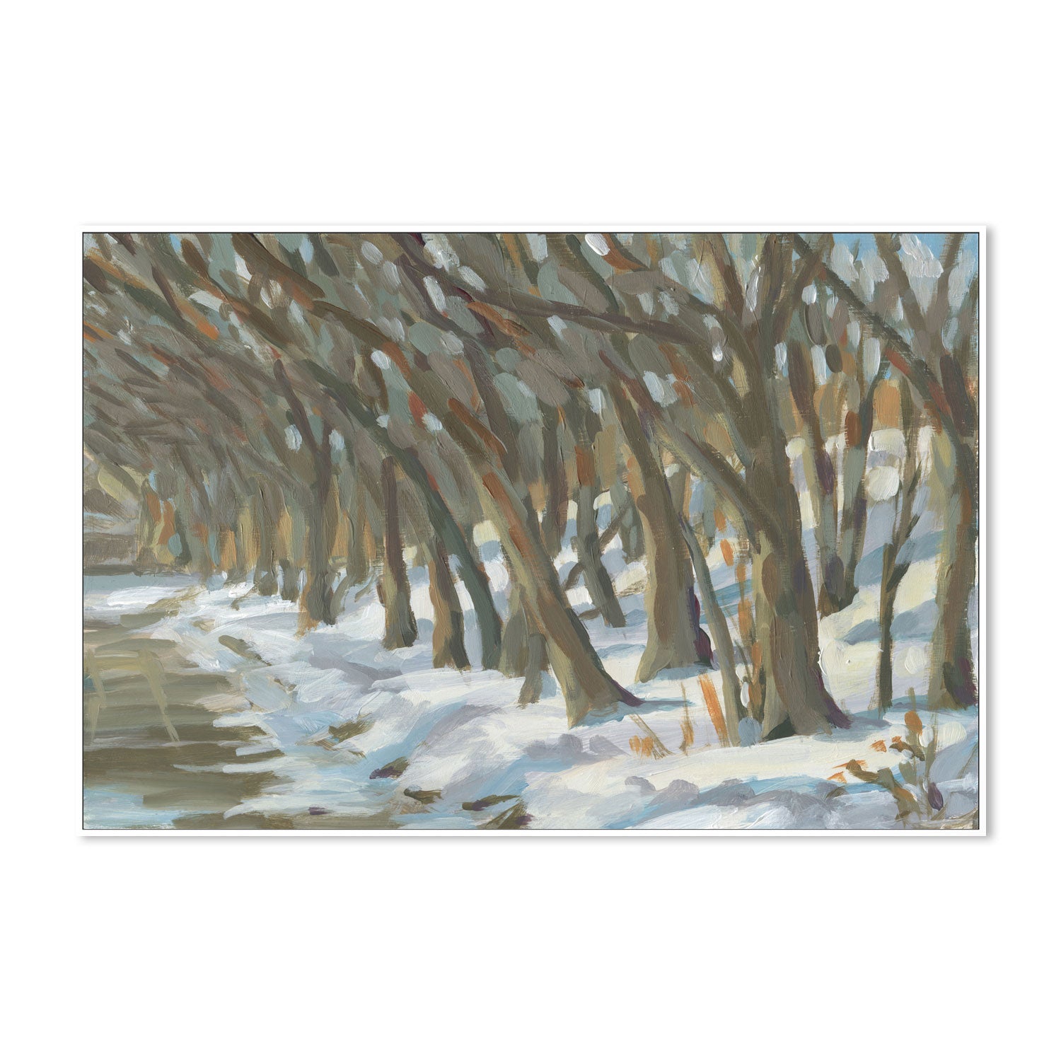 wall-art-print-canvas-poster-framed-Winter Trees , By Carrie Arnold-5