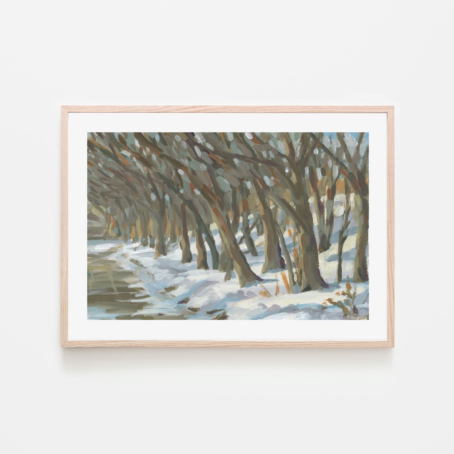wall-art-print-canvas-poster-framed-Winter Trees , By Carrie Arnold-6
