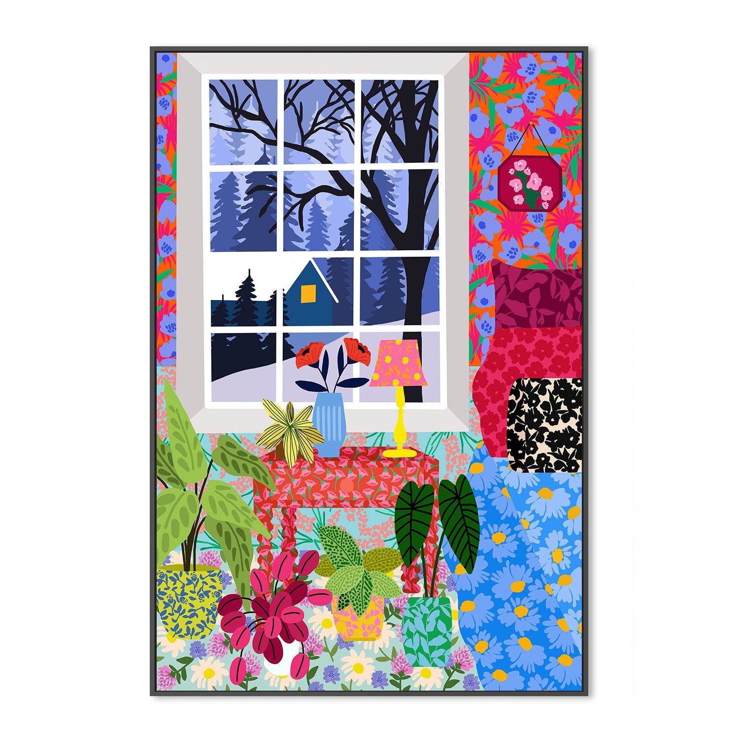 wall-art-print-canvas-poster-framed-Winter View-3