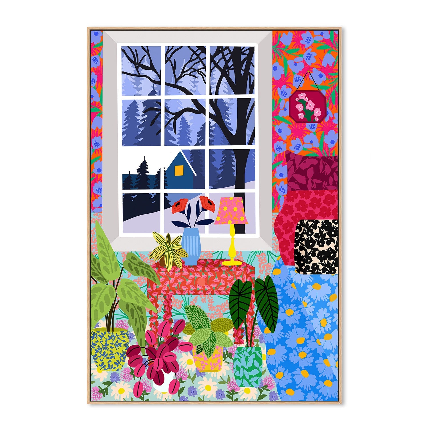 wall-art-print-canvas-poster-framed-Winter View-4