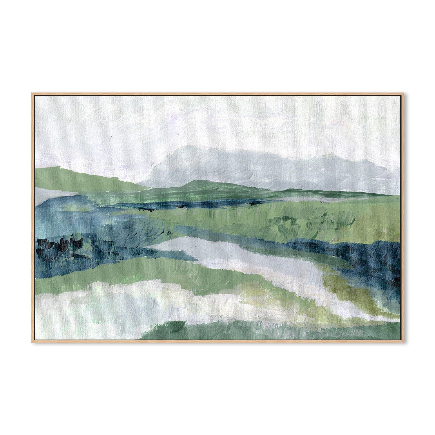 wall-art-print-canvas-poster-framed-Winter View Landscape , By Nikita Jariwala-4