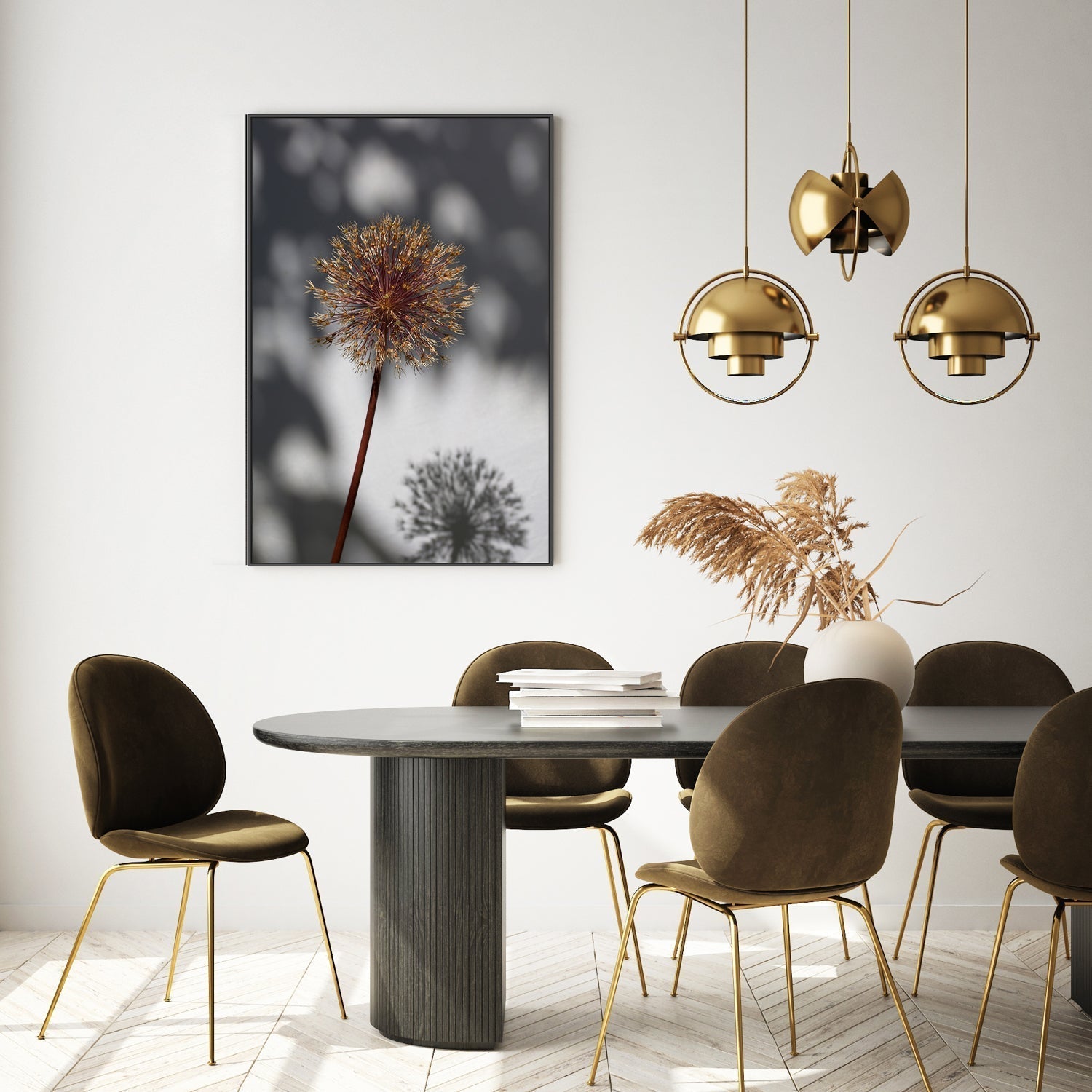 wall-art-print-canvas-poster-framed-Withered Flower, Seed House-by-Plus X Studio-Gioia Wall Art