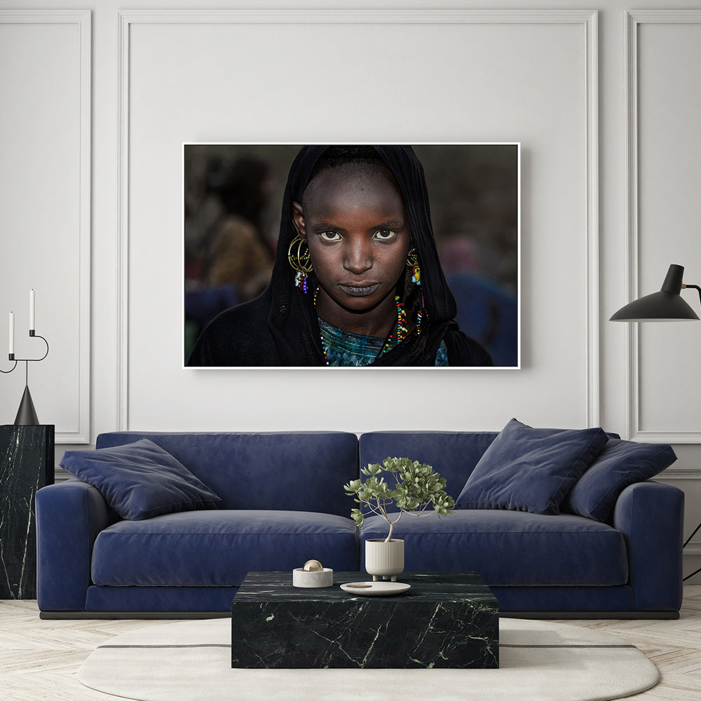 wall-art-print-canvas-poster-framed-Woman Of Nigeria-GIOIA-WALL-ART