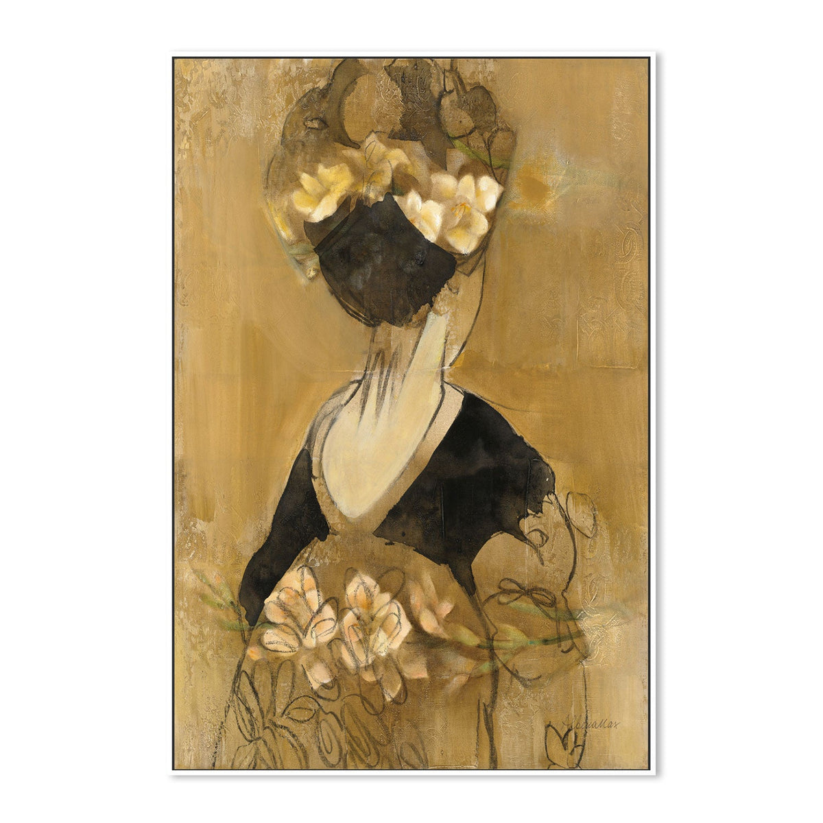 wall-art-print-canvas-poster-framed-Women of the World, Style B , By Albena Hristova-GIOIA-WALL-ART