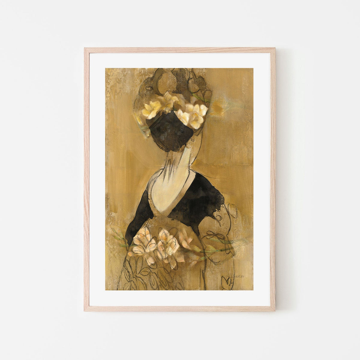 wall-art-print-canvas-poster-framed-Women of the World, Style B , By Albena Hristova-GIOIA-WALL-ART