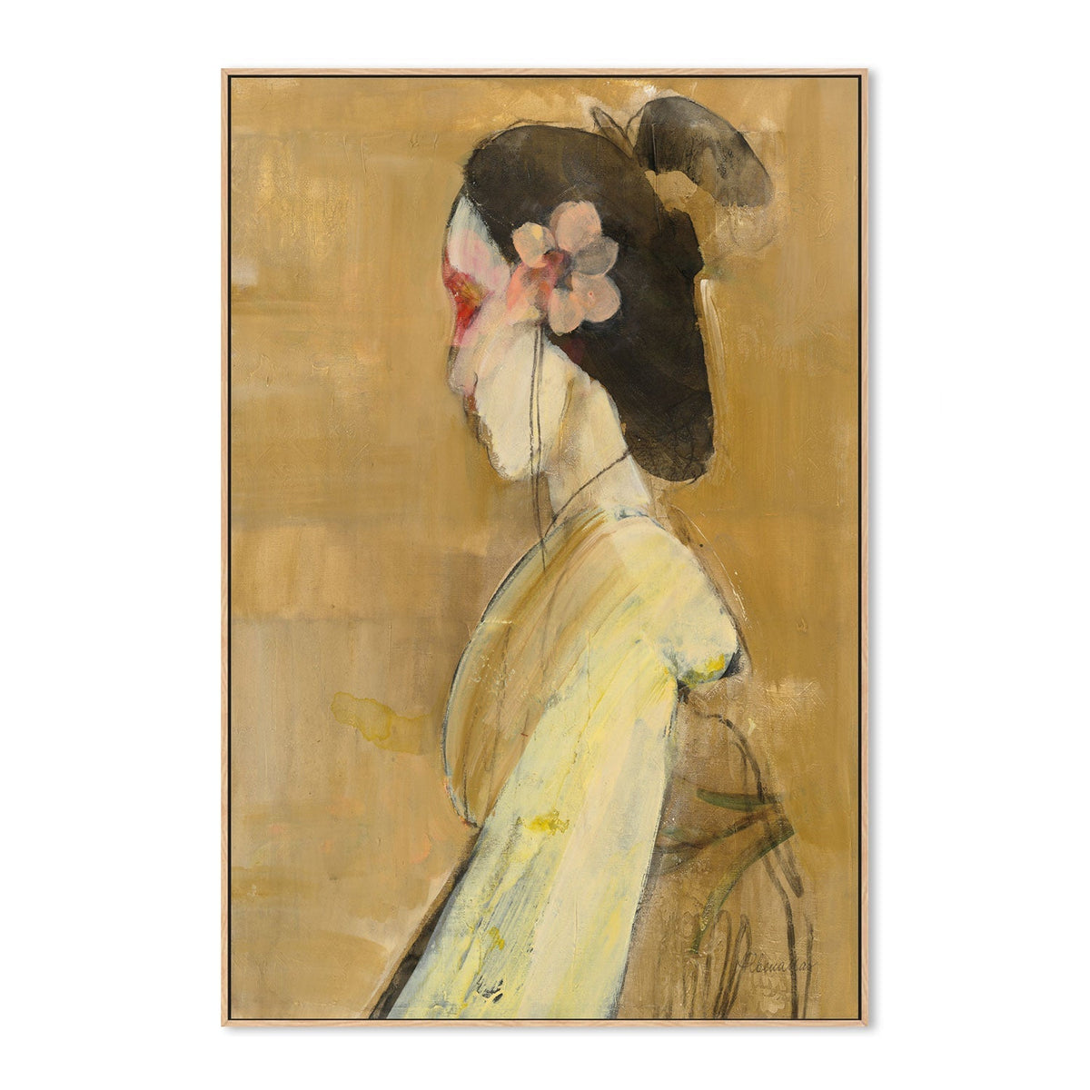 wall-art-print-canvas-poster-framed-Women of the World, Style C , By Albena Hristova-GIOIA-WALL-ART