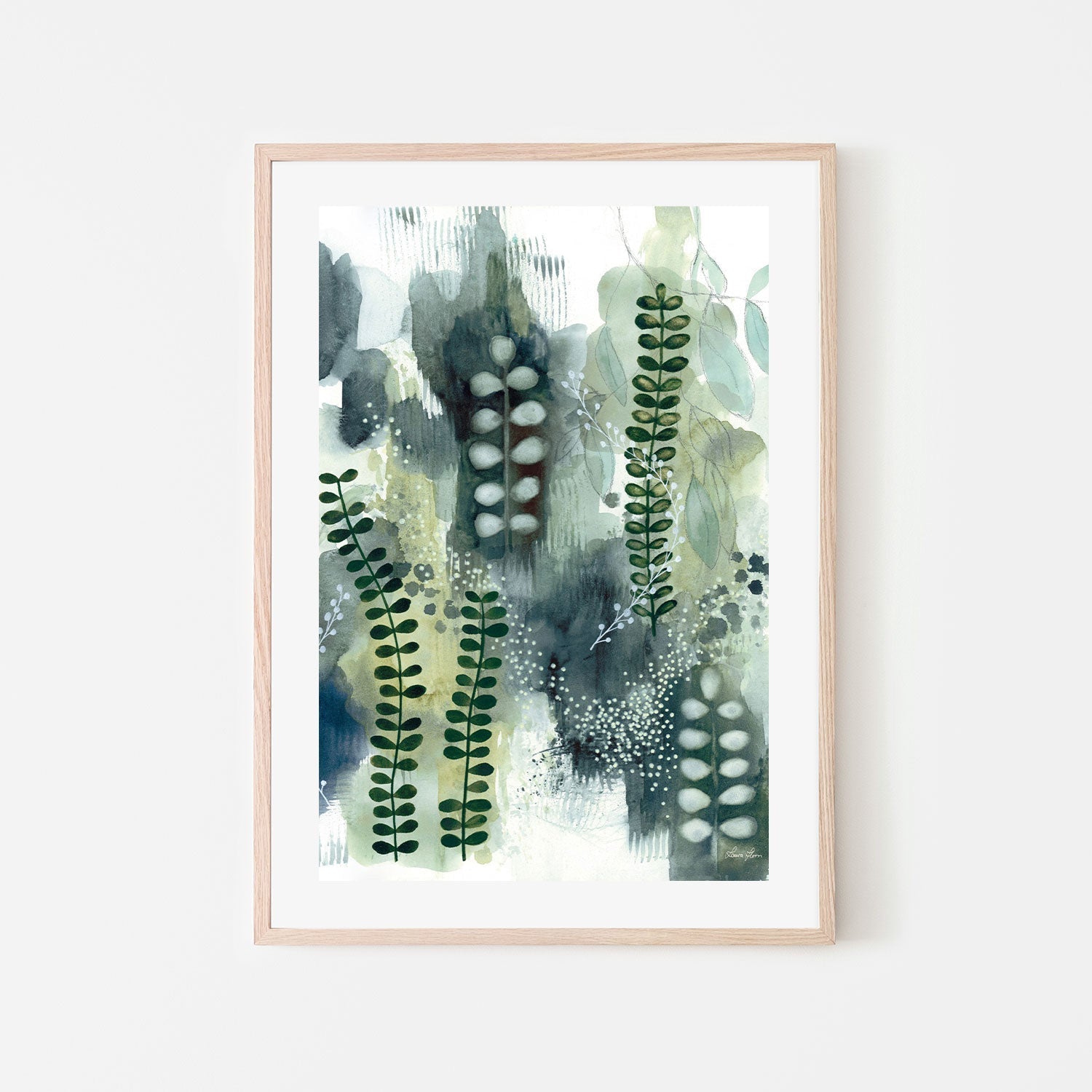 wall-art-print-canvas-poster-framed-Woodland Walk, Style F-by-Laura Horn-Gioia Wall Art