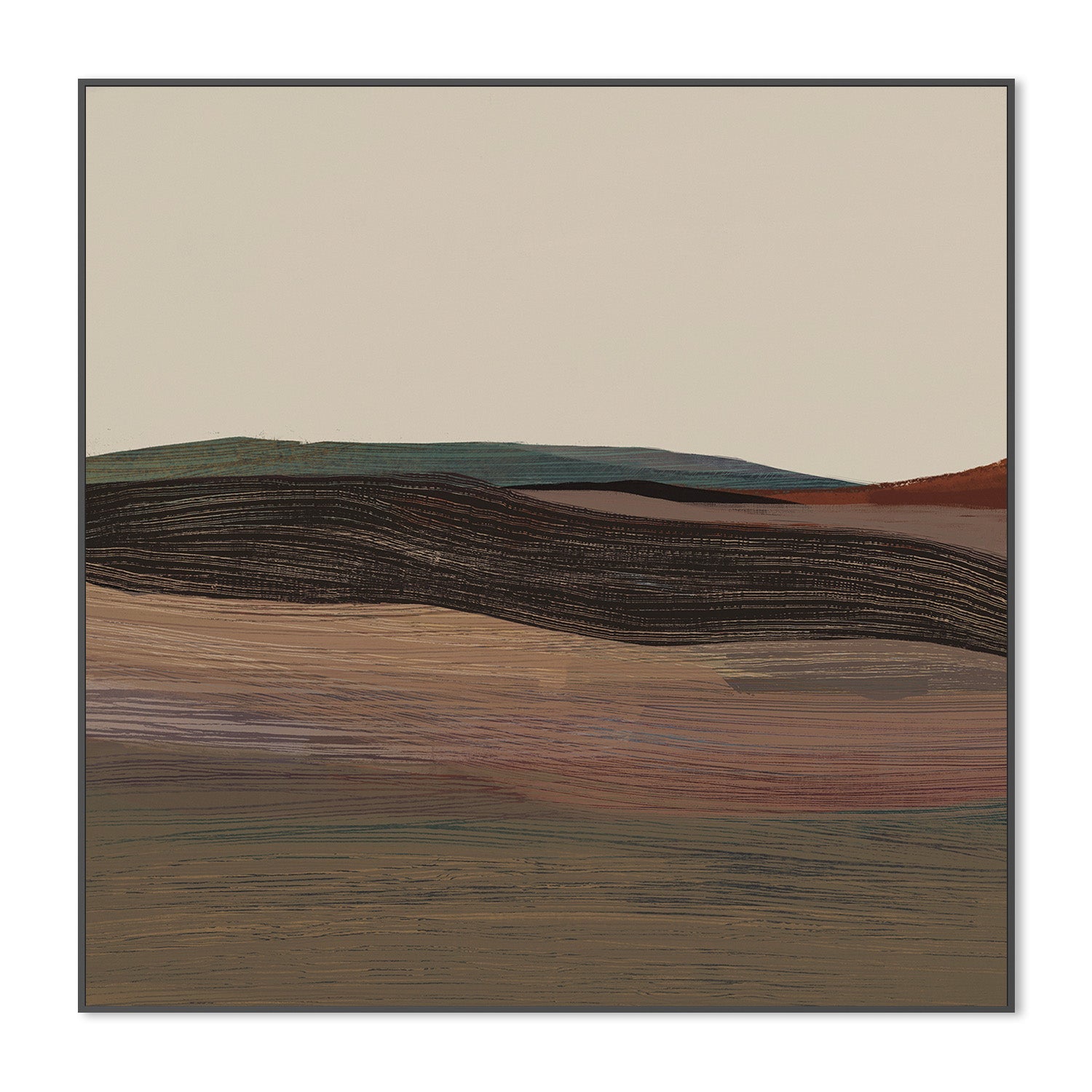 wall-art-print-canvas-poster-framed-Woven Plain #1-3