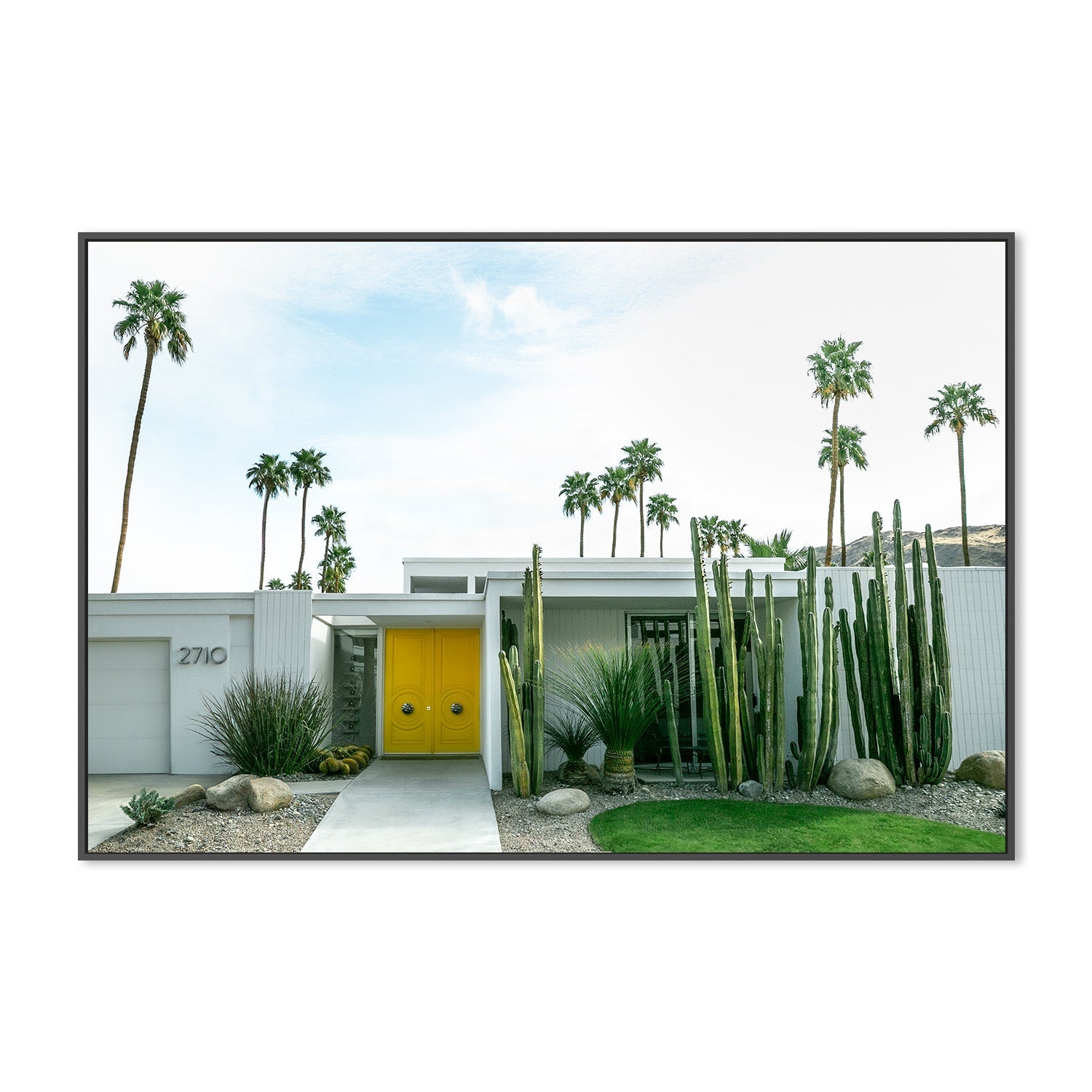 wall-art-print-canvas-poster-framed-Yellow Door , By Tricia Brennan-4