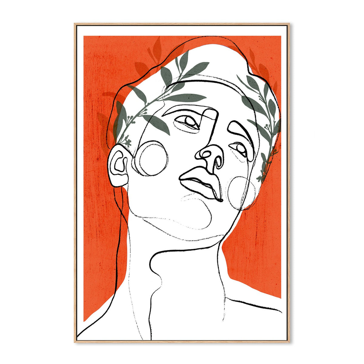 wall-art-print-canvas-poster-framed-Young Cesar , By Treechild-GIOIA-WALL-ART