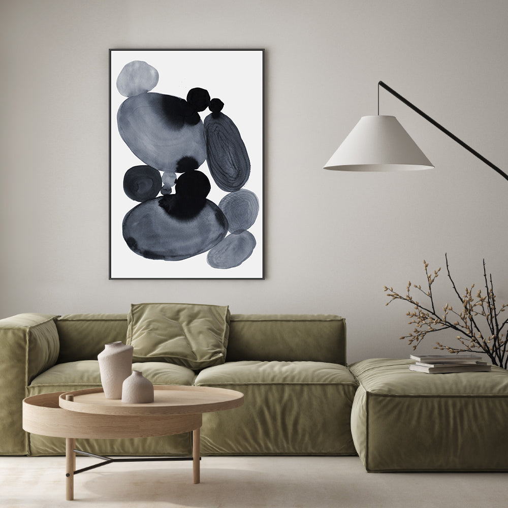 wall-art-print-canvas-poster-framed-Zen Garden Stones, Style A , By Danushka Abeygoda-7