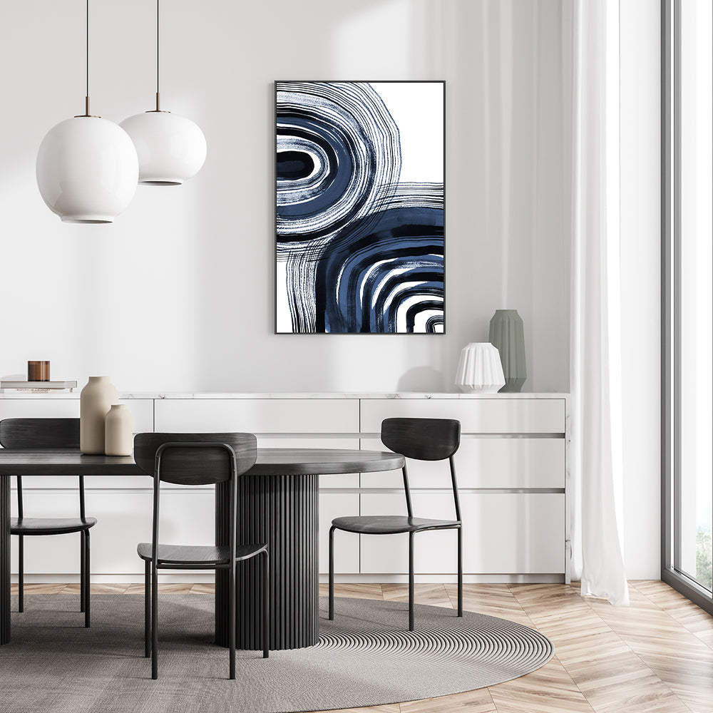 wall-art-print-canvas-poster-framed-Zen Garden Strokes, Style C , By Danushka Abeygoda-7