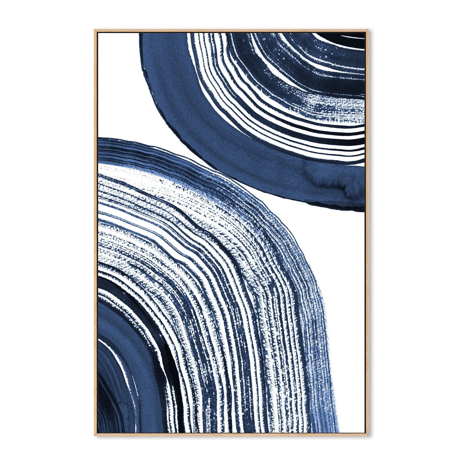 wall-art-print-canvas-poster-framed-Zen Garden Strokes, Style D , By Danushka Abeygoda-4