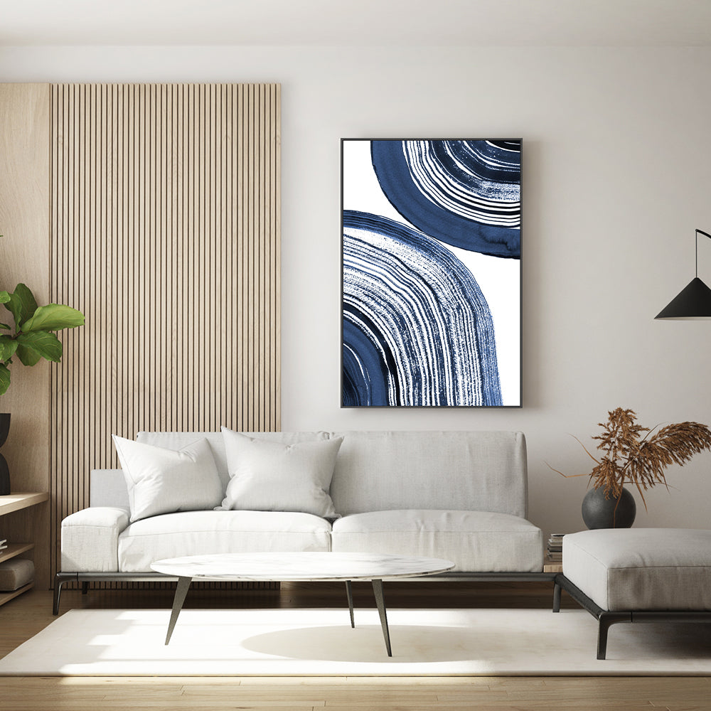 wall-art-print-canvas-poster-framed-Zen Garden Strokes, Style D , By Danushka Abeygoda-7