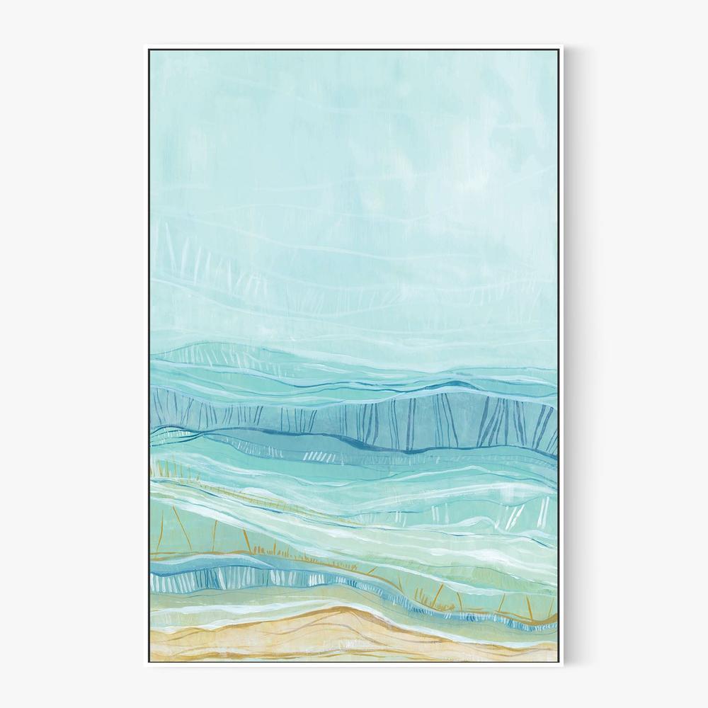 Waves of Blue Beauty-by-Jacob Q-wall-art-print-canvas-poster-framed-Gioia