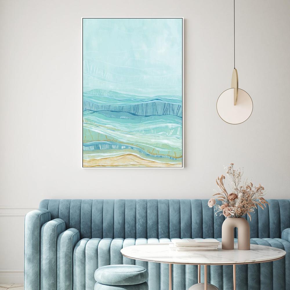 Waves of Blue Beauty-by-Jacob Q-wall-art-print-canvas-poster-framed-Gioia
