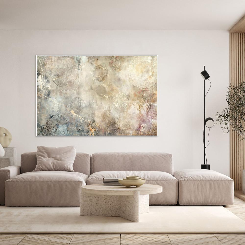 Weathered Organic Circles-by-Rafal Kulik-wall-art-print-canvas-poster-framed-Gioia